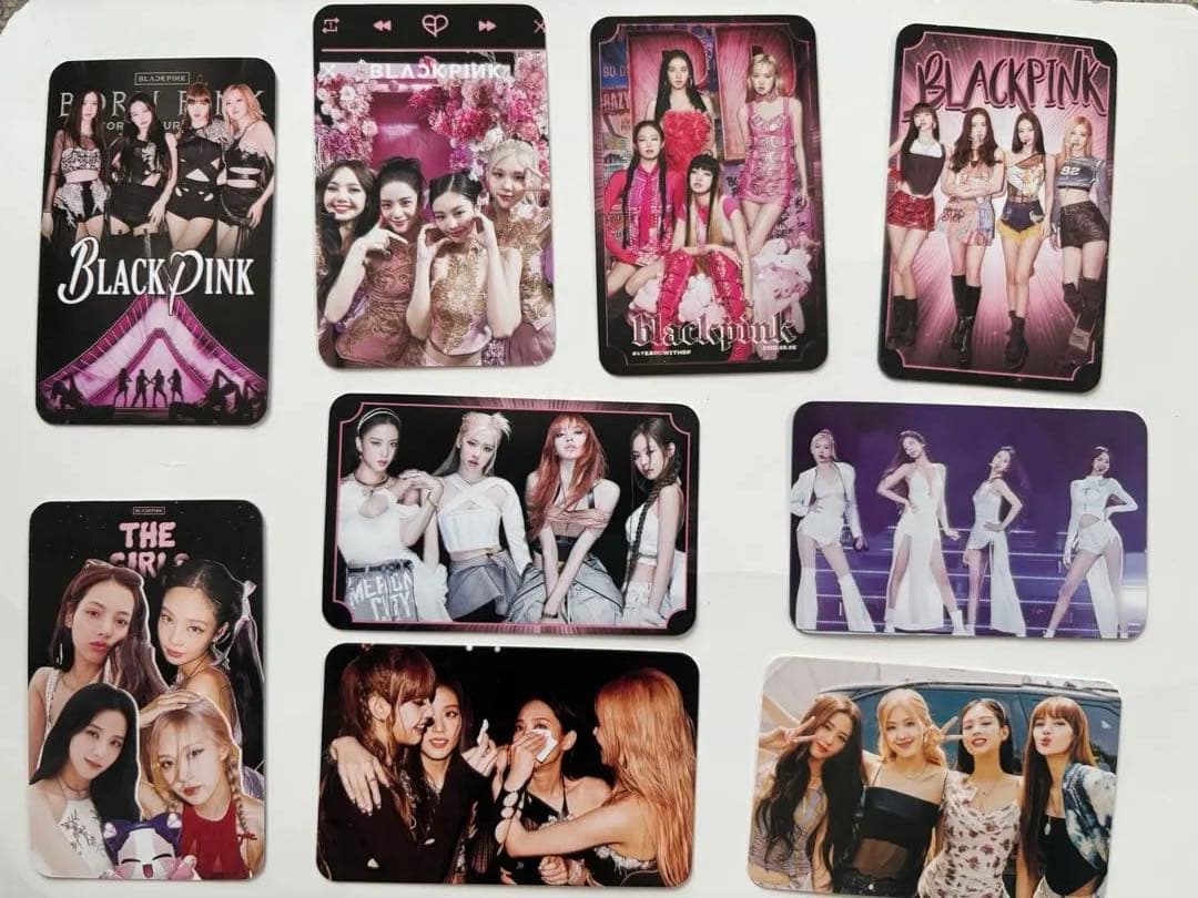 BLACKPINK タレントカードセット 16マイ+シール - メルカリ