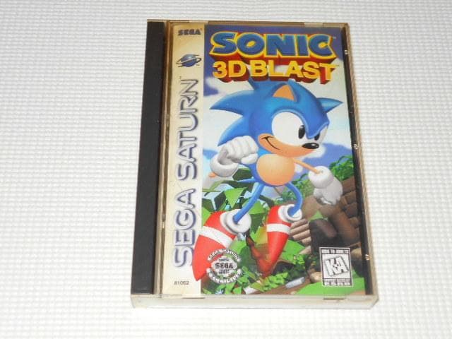 SS★SONIC 3D BLAST 海外版★箱付・説明書付・ソフト付 Sonic 3D Blast（ソニック3Dブラスト）【新品未開封・Genesis北米版