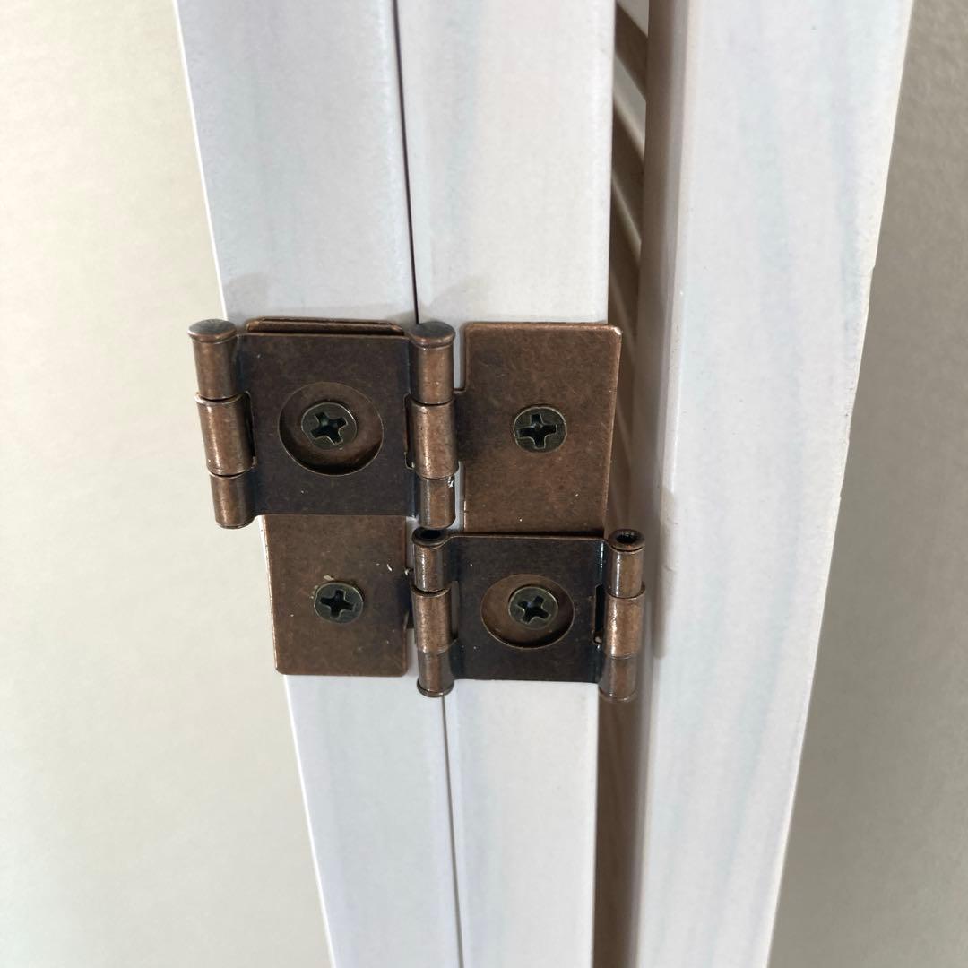 merry.san様 未使用品 シャビーウッド パーティション 3連 間仕切り