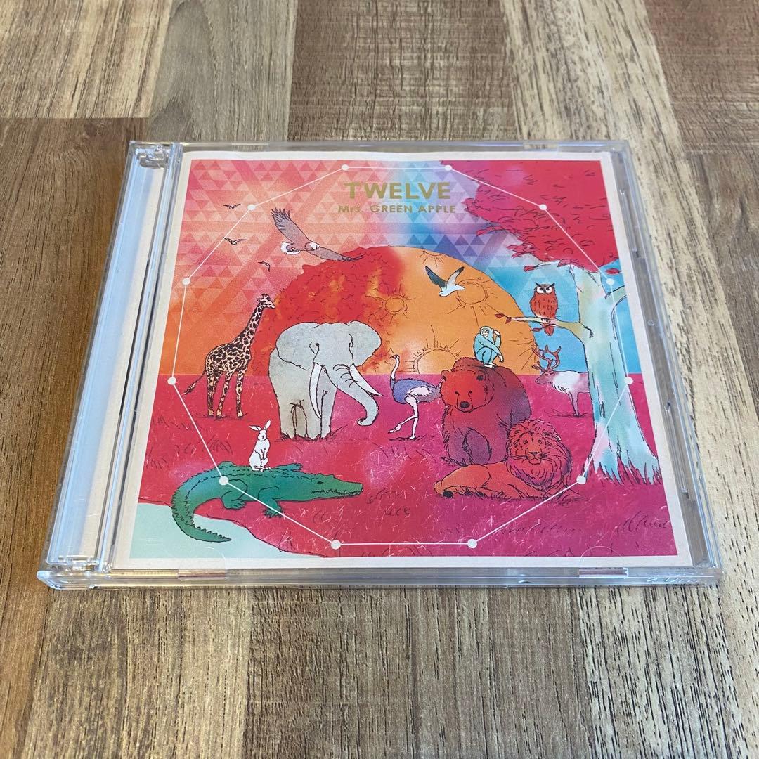 Mrs.GREEN APPLE TWELVE 初回限定盤（CD＋DVD） - メルカリ