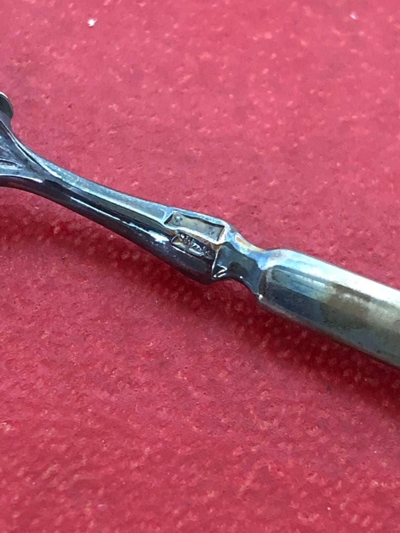 ビンテージ　純銀製　S.J.Rose & Son デミタススプーン　アンティーク