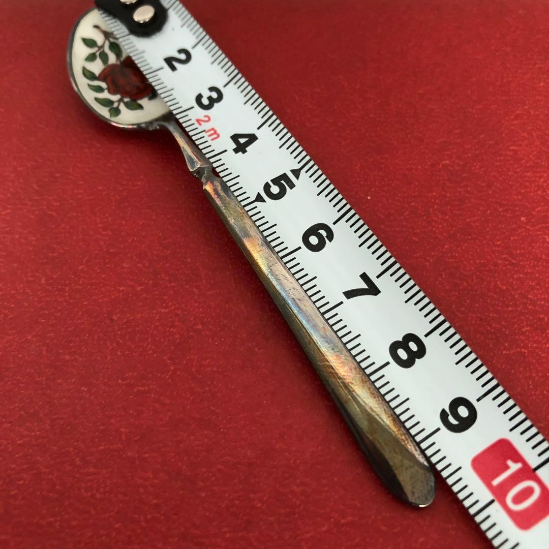 ビンテージ　純銀製　S.J.Rose & Son デミタススプーン　アンティーク