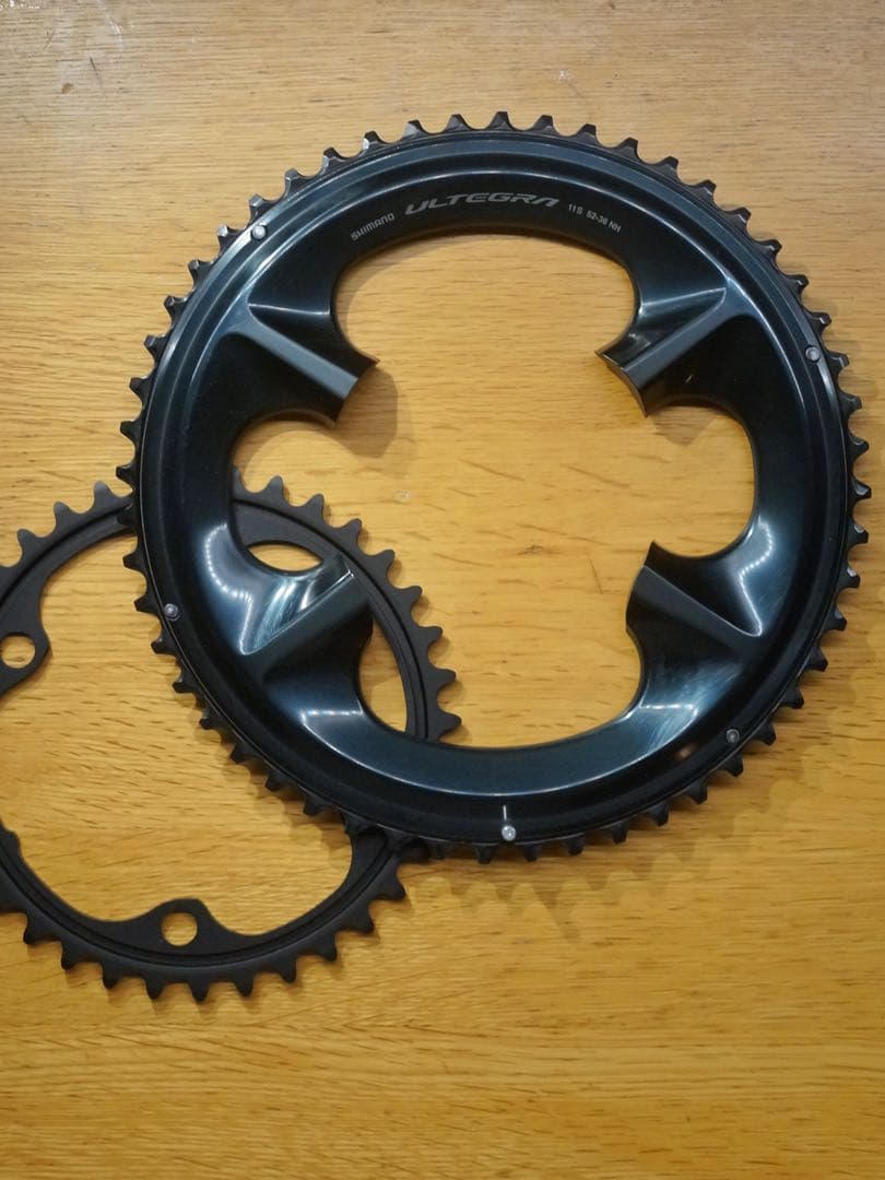 シマノ アルテグラ FC-08 チェーンリング52-36T - メルカリ
