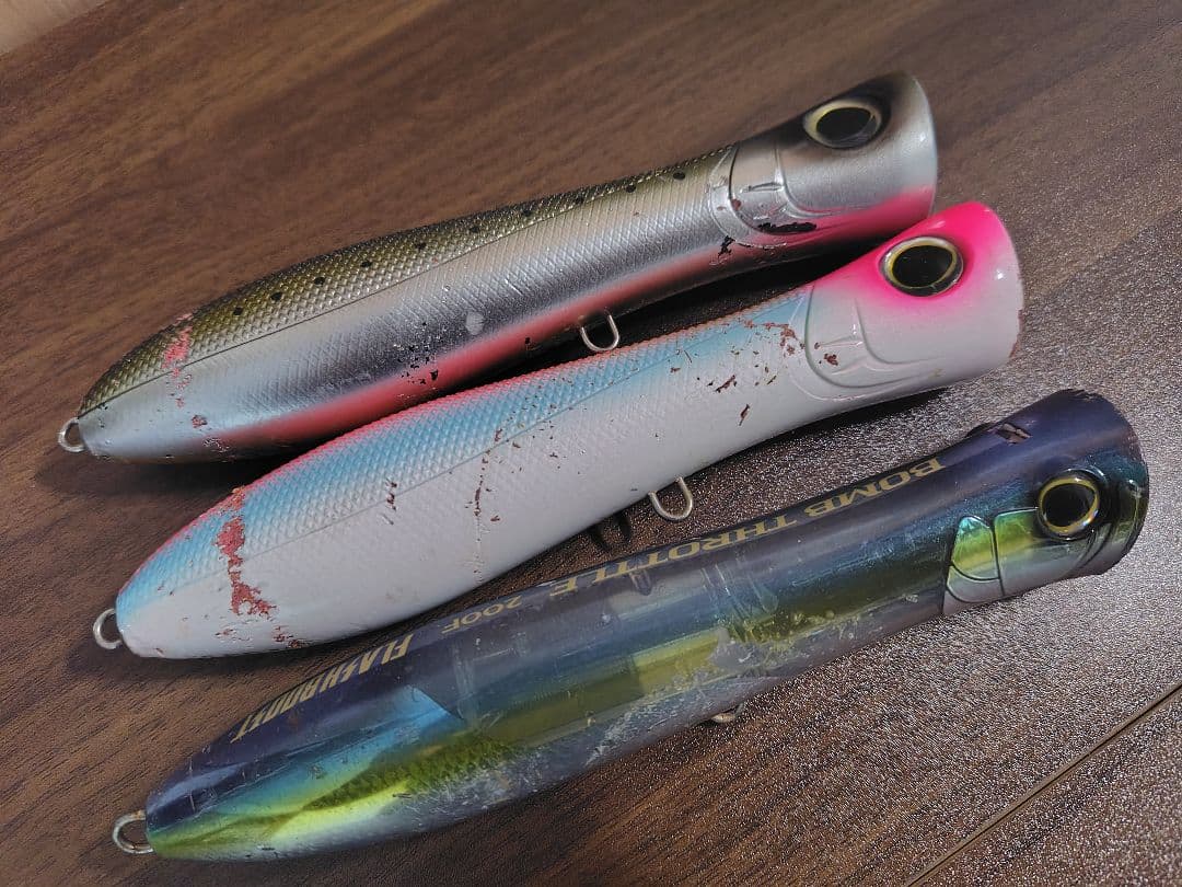 ヨーヅリ ブルポップ200×2 シマノ ボムスロットル200F シマノ オシア ボムスロットル 200F フラッシュブースト - 釣具・釣り