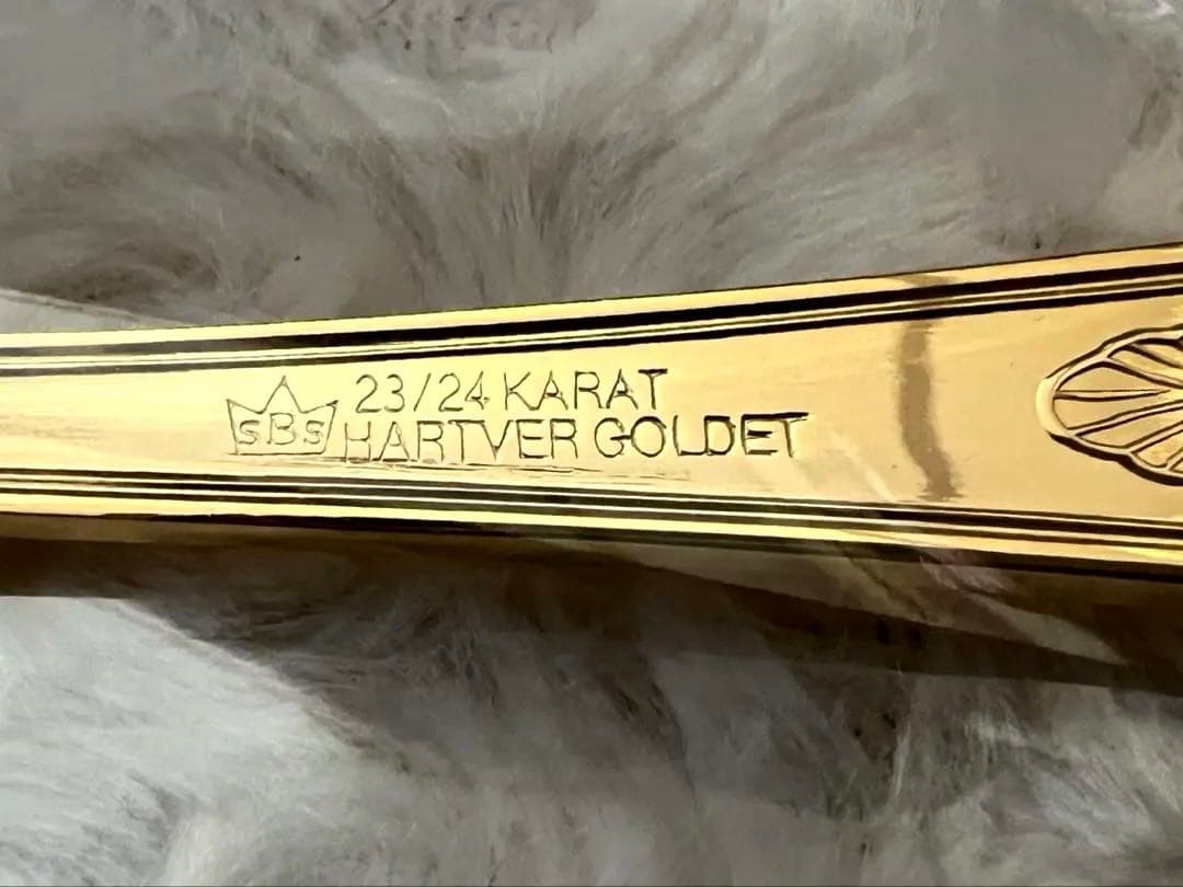 SBS社製 ゾーリンゲン カトラリーセット（23/24K純金P）ディナーセット