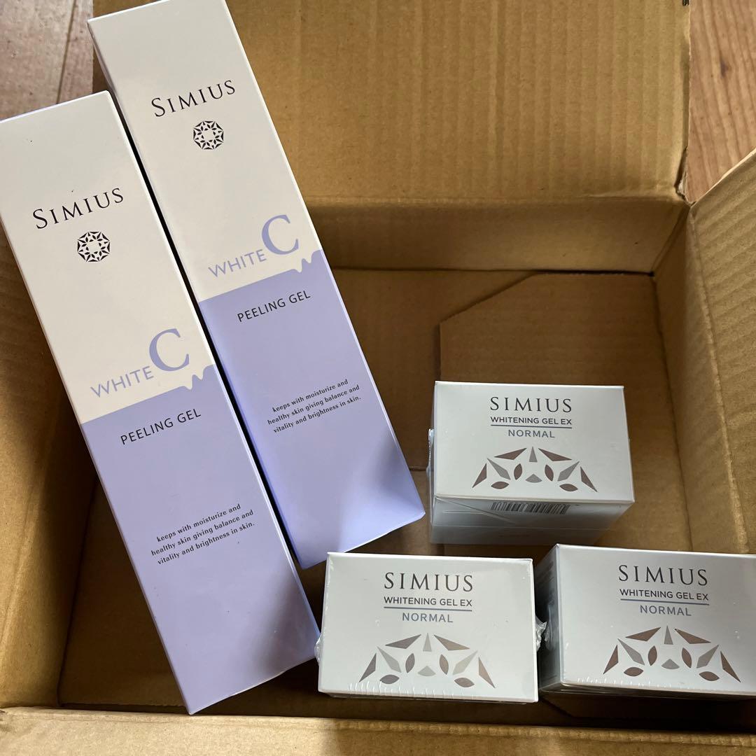 SIMIUS ホワイトニングジェルEX3個 ピーリングジェル 2本セット SIMIUS (シミウス) / ピーリングジェルの公式商品情報｜美容・化粧品