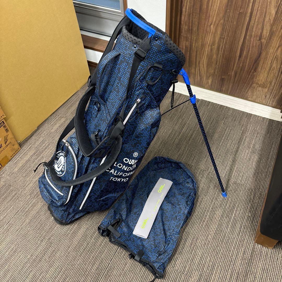 OUUL （オウル）軽量キャディバッグ　ゴルフバック　スタンド Amazon | オウル(OUUL) キャディーバッグ RIBBED リブ 5way スタンド