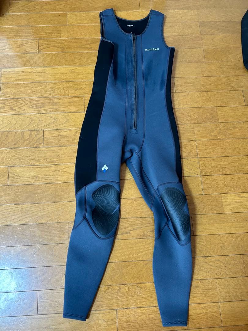 mont-bell パドリングジョン ウェットスーツ M クリマプレン パドリングジョン Kid's 140-160｜モンベル