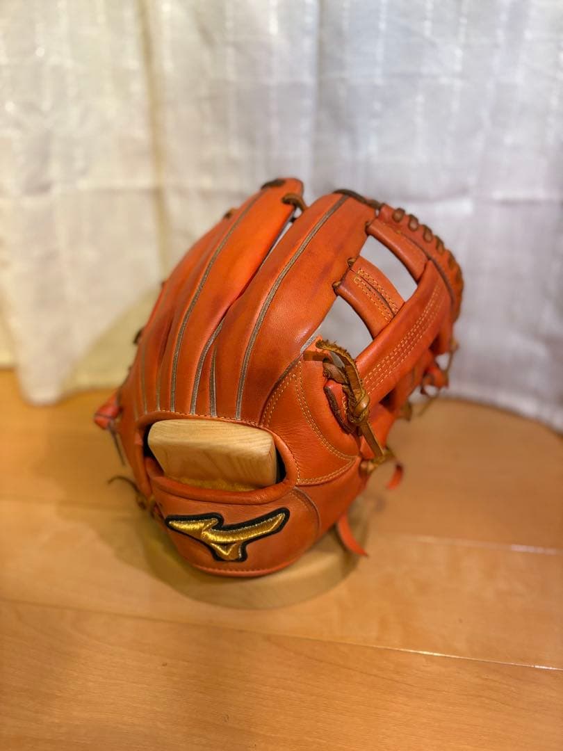 ミズノプロ硬式内野手用グローブ【使用頻度少】 平裏刺繍1円】2026モデル ミズノプロ 硬式 グローブ グラブ 内野手用