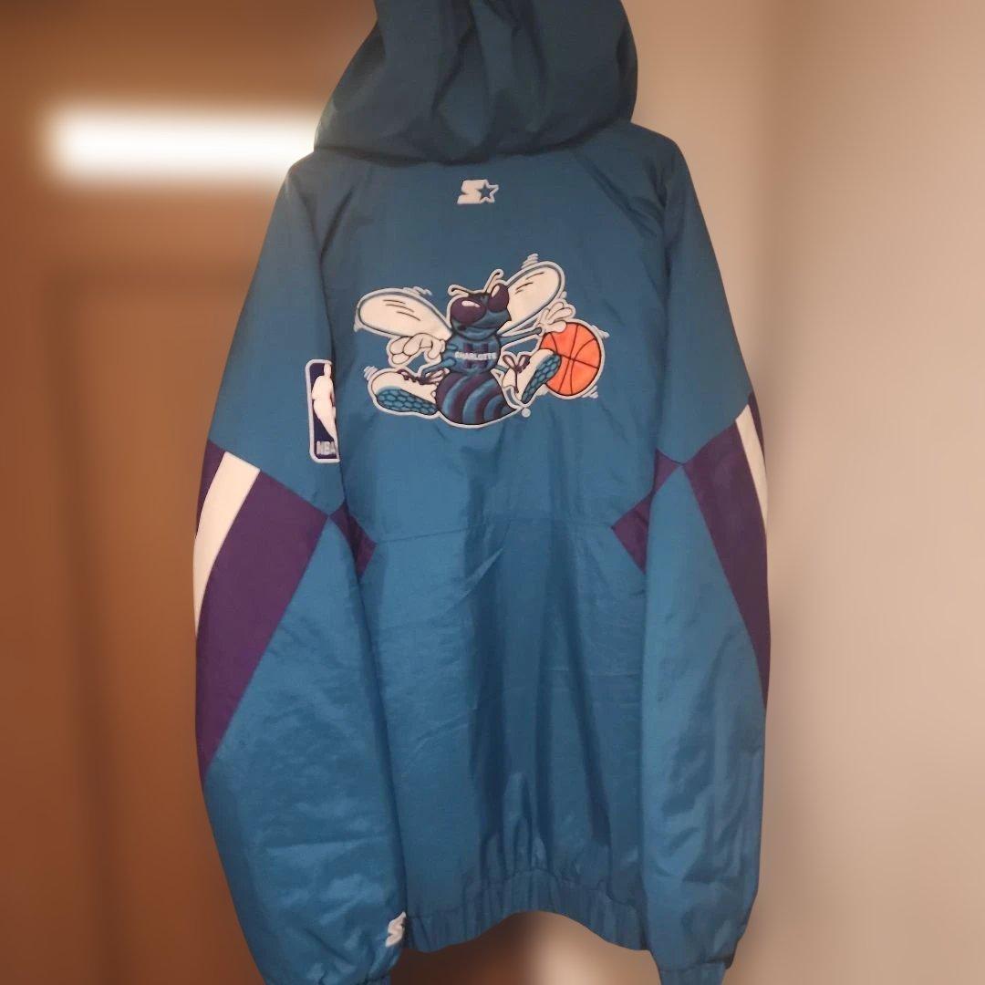 CHARLOTTE HORNETS STARTER ジャケット無料キャップ - メルカリ