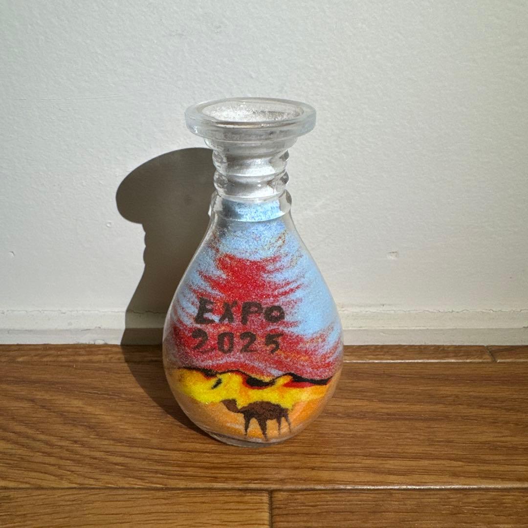 万博 ヨルダン館 サンドアート - メルカリ