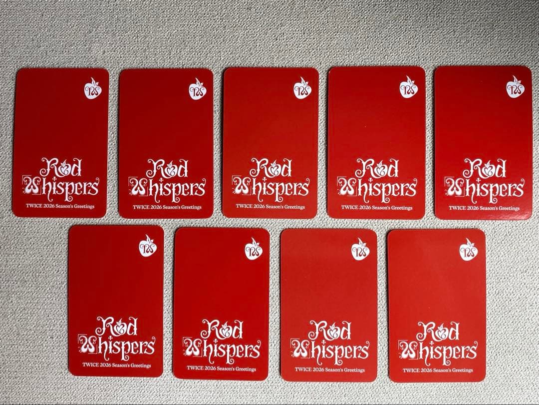 TWICE シーグリ2026 トレカセット - メルカリ