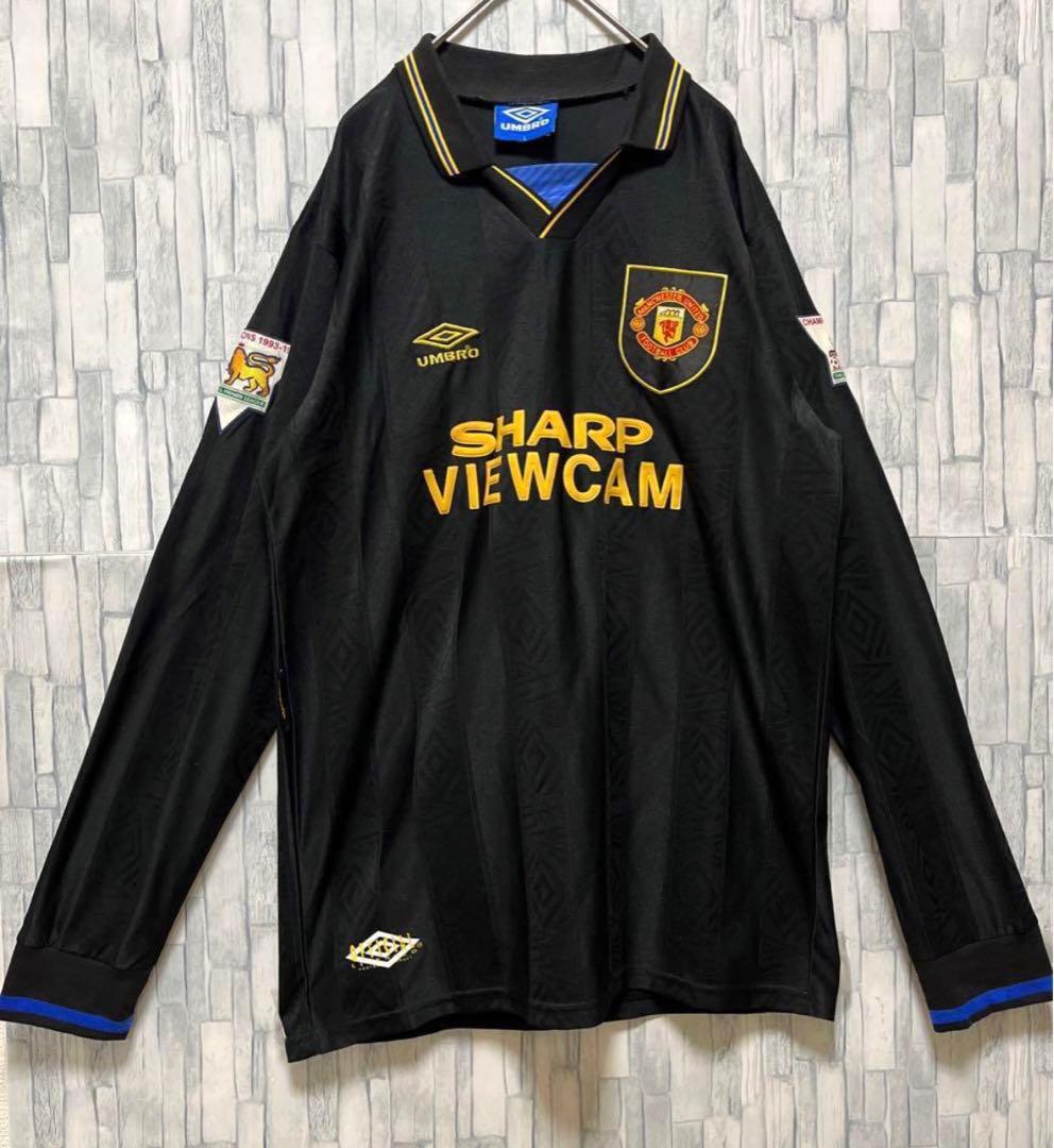 アンブロ マンチェスターユナイテッド ユニフォーム L 長袖 90s