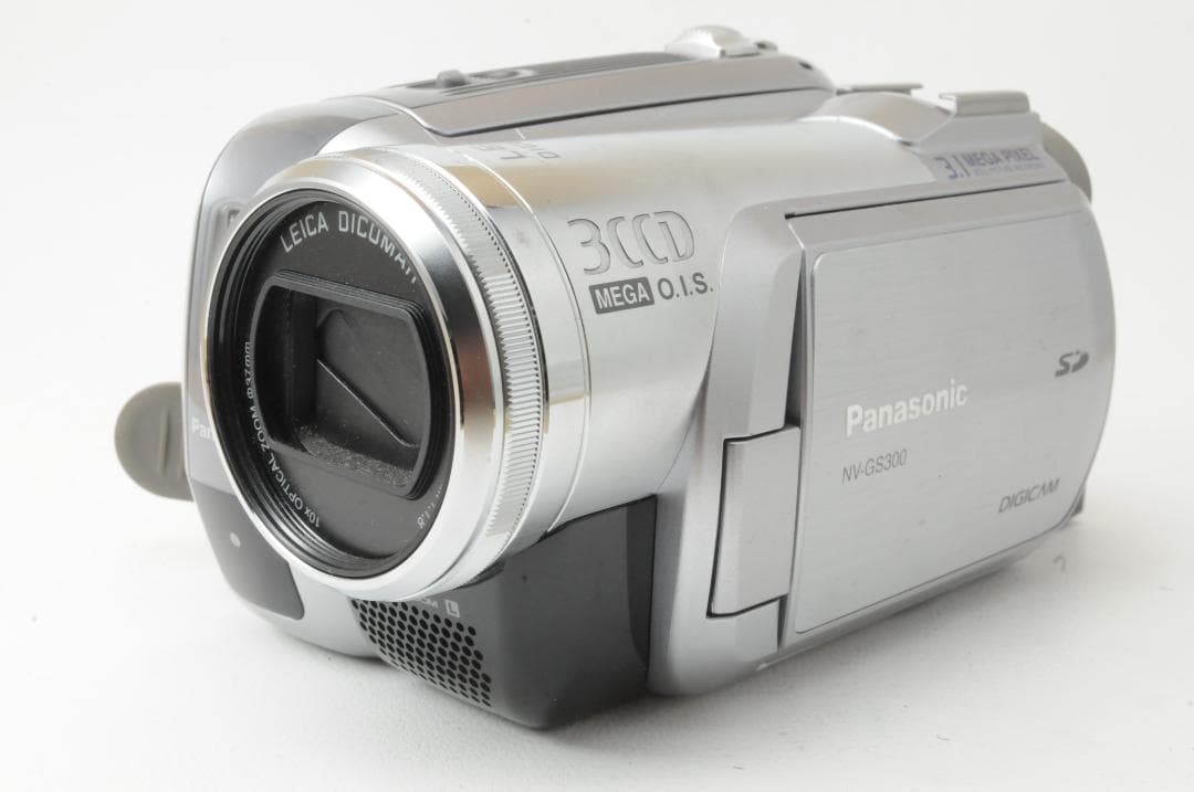 Panasonic パナソニック NV-GS300 デジタルビデオカメラ Amazon.co.jp: NV-GS300 シルバー Panasonic : 家電＆カメラ