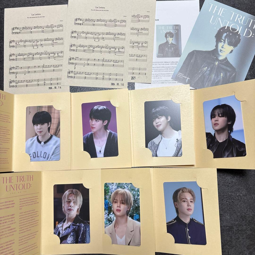 HYBE INSIGHT 展示会 JIMIN カードコンプリート BTSメンバーJIMINのソロ展示【[HYBE INSIGHT] Jimin Exhibition 'The