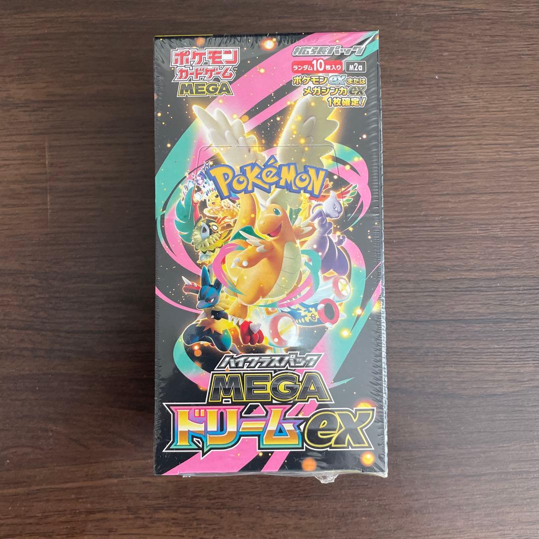 ポケモンカードゲーム MEGA ドリームex 1boxシュリンク付き - メルカリ