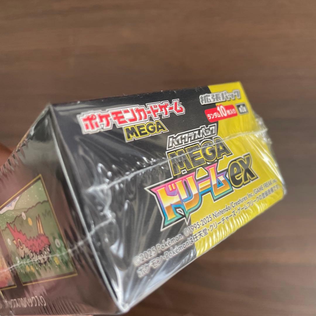 ポケモンカードゲーム MEGA ドリームex 1boxシュリンク付き - メルカリ