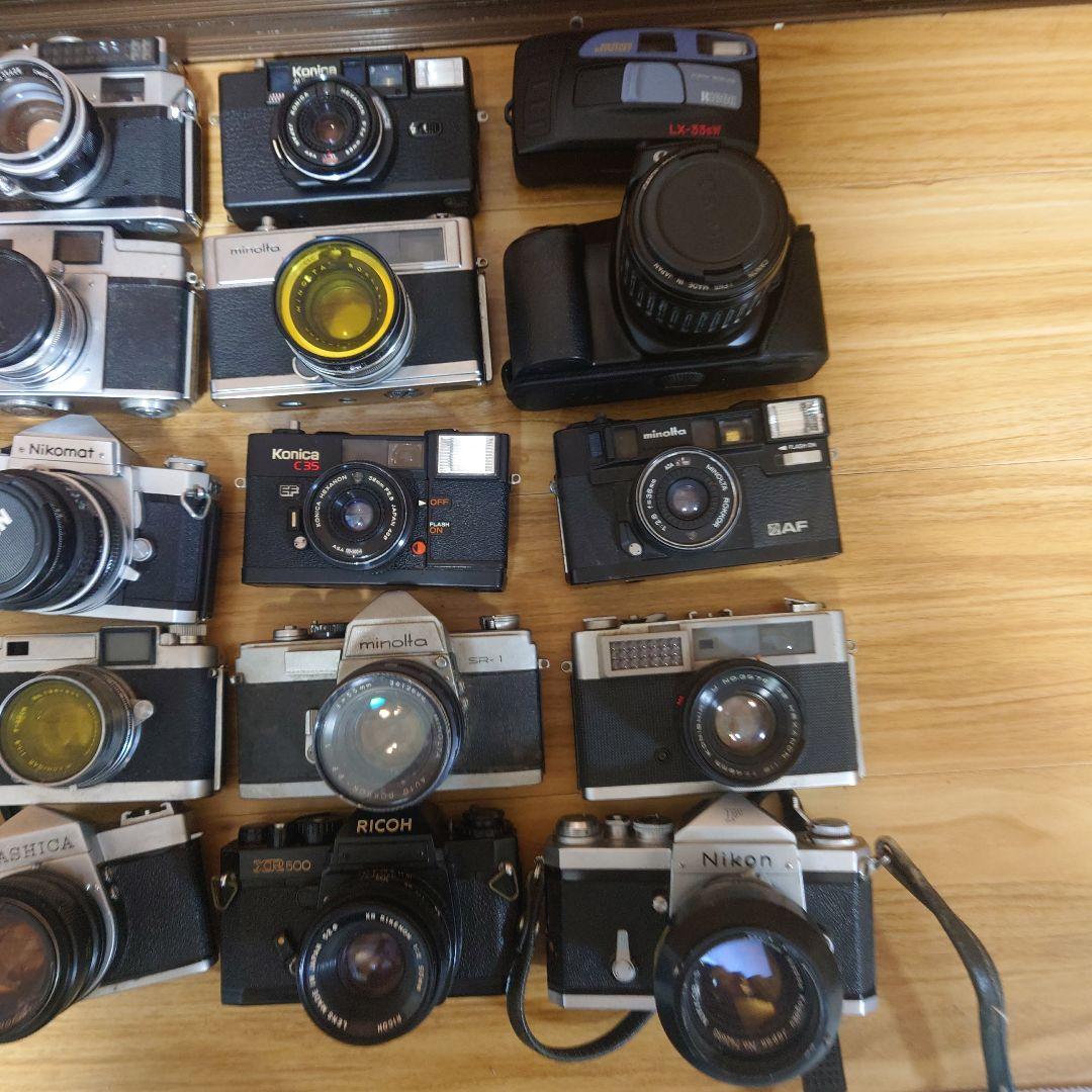 ☆ジャンク☆フィルムカメラセット Nikon Canon Minoltaなど
