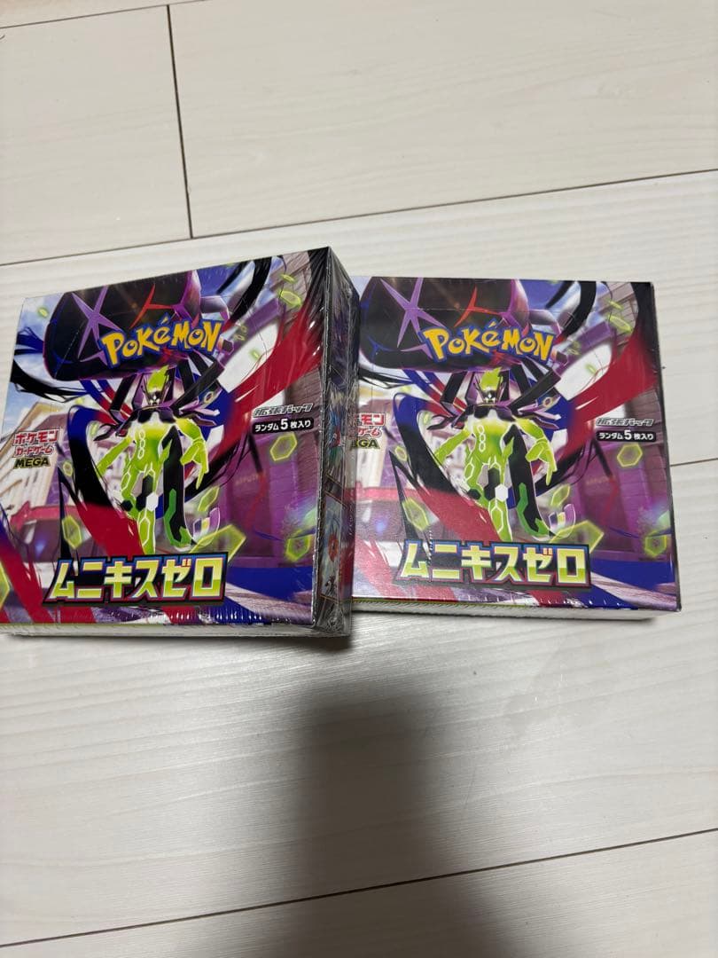ポケモンカードゲーム ムニキスゼロ 30パック入り2ボックス - メルカリ