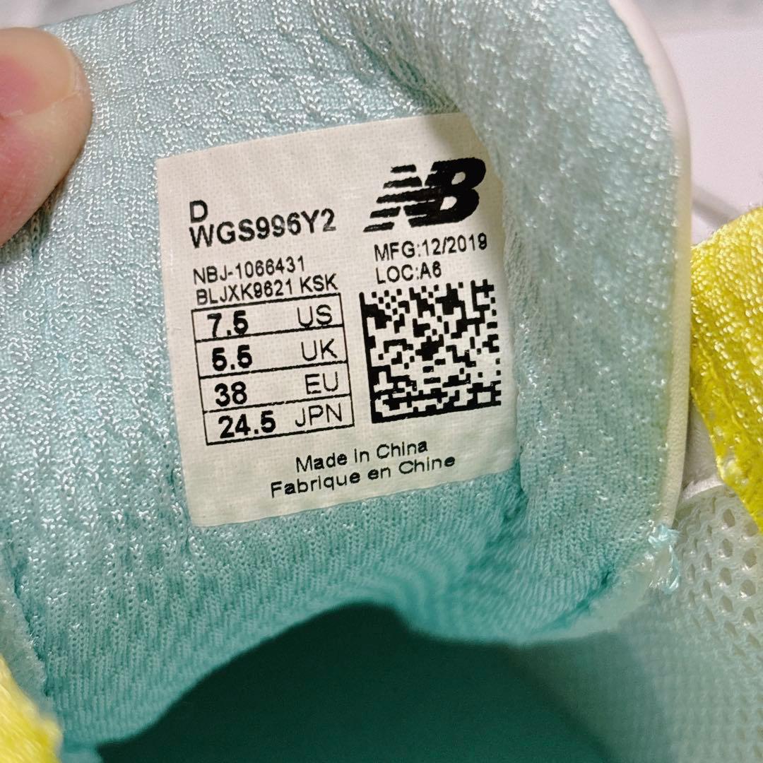 タグ付き新品✨ニューバランス 996 レディース ゴルフシューズ 24.5cm