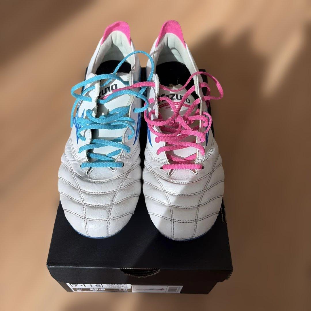 Mizuno サッカーシューズ モレリアネオ4 25.5 モレリアネオIV JAPAN(サッカー／フットボール)|P1GA253037|シューズ