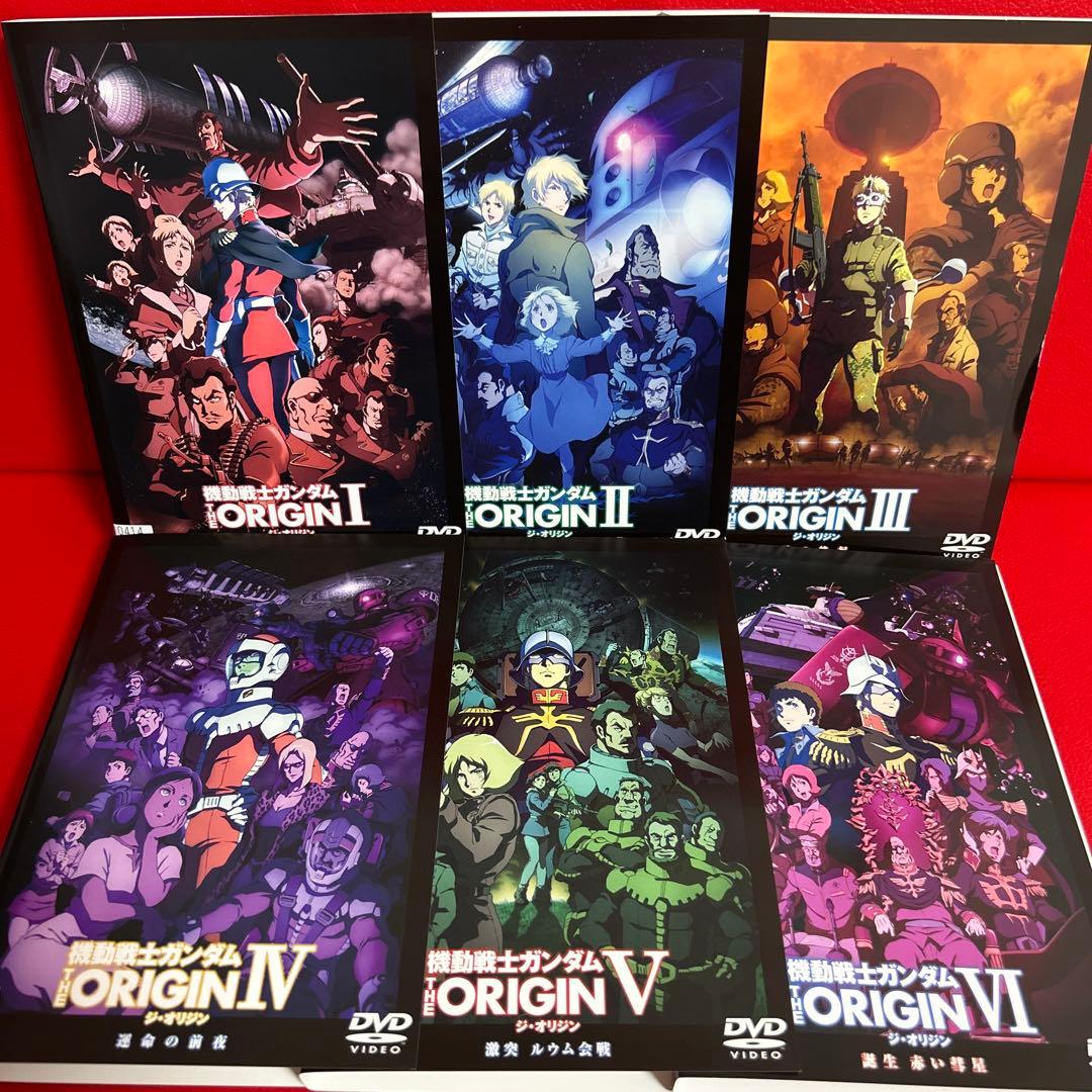 機動戦士ガンダム THE ORIGIN DVD 全巻セット 1巻〜6巻 全6巻 - メルカリ
