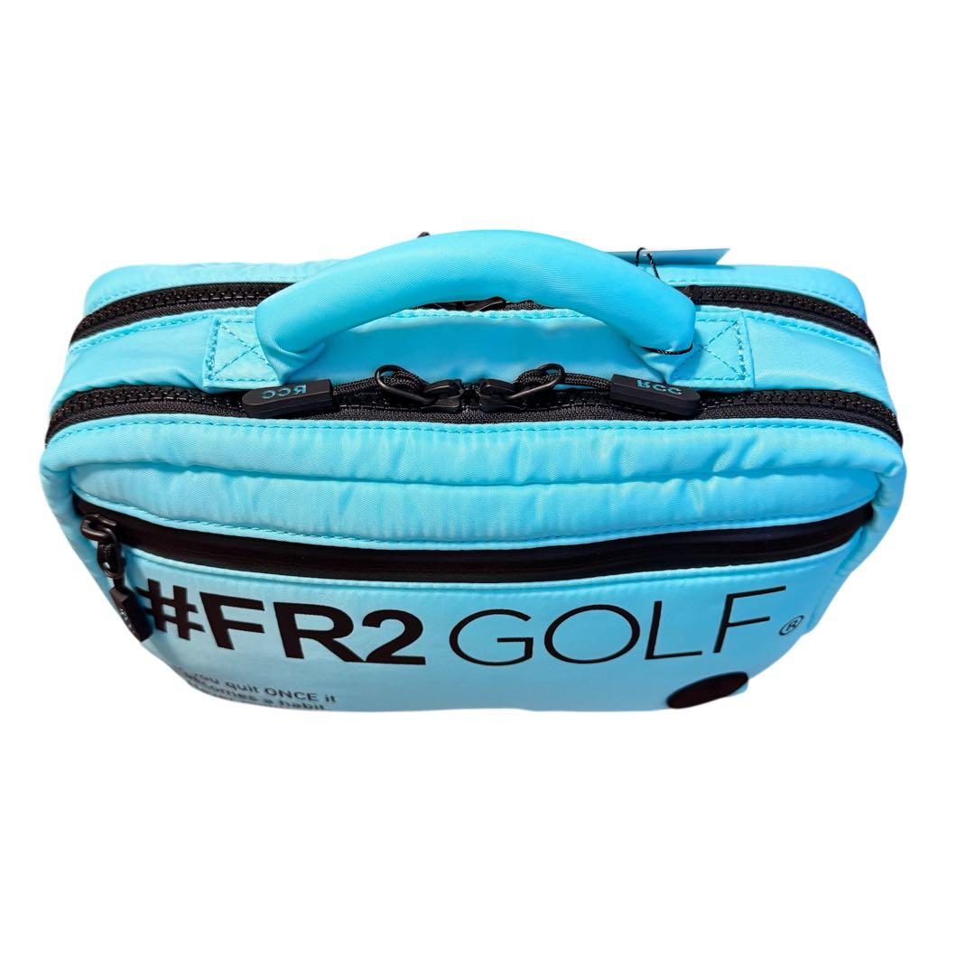 沖縄店限定品】 #FR2GOLF カートバッグ ターコイズブルー タグ付