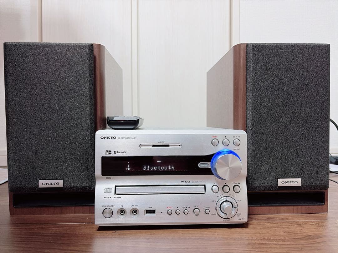ジャンク ONKYO NFR-7X Bluetooth ミニコンポ - メルカリ