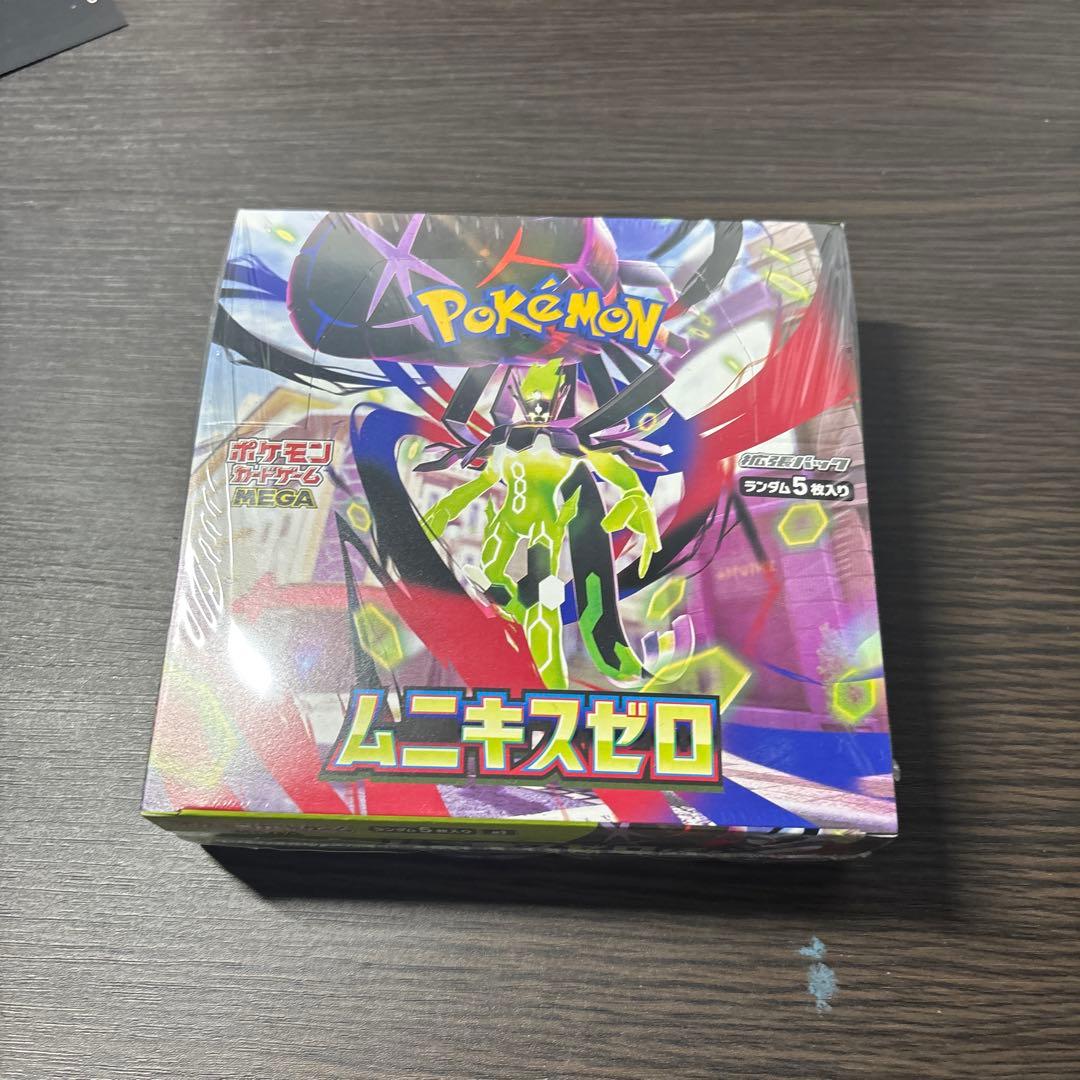 ☆シュリンク付き☆ポケモンカードゲーム ムニキス ゼロ BOX - メルカリ