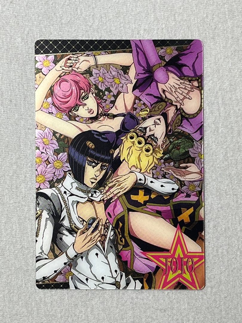 ジョジョの奇妙な冒険 黄金の風 カード ブチャラティ&トリッシュ