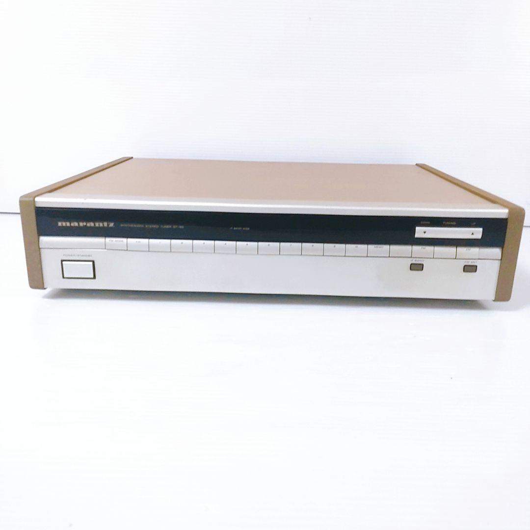 【動作良好】marantz ST-50 FM/AM チューナー Champagne Gold Marantz ST-50L FM AM Stereo Tuner + ZAMAC Side