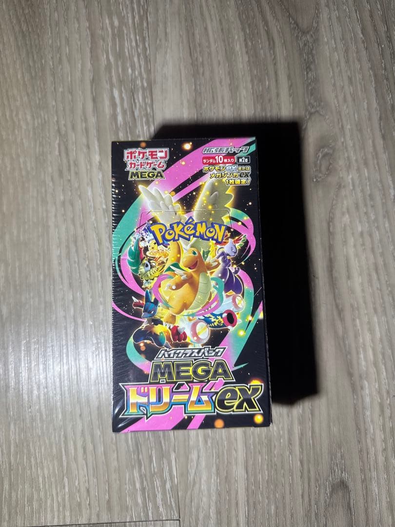 ポケモンカード MEGAドリームex 1BOX 新品未開封 シュリンク付き