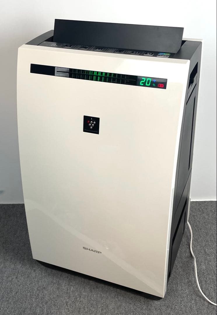 SHARP シャープ 除加湿空気清浄機 KC-HD70-W 2019年製 Amazon | シャープ 除湿機 兼 加湿空気清浄機 除湿 9L / プラズマ