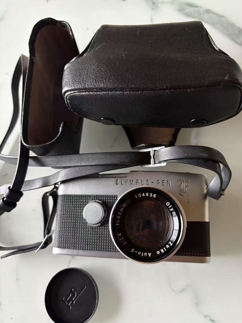 【ジャンク】オリンパス PEN F ハーフサイズ　フィルム　一眼レフ 53．先にも後にもない一眼レフハーフカメラ OLYMPUS PEN F＜カメラ＞｜神成