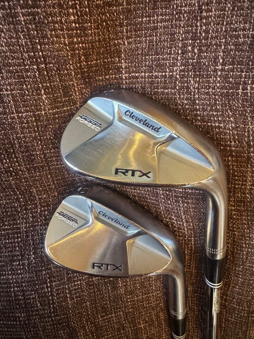 Cleveland RTX DEEP フォージドウェッジ 50度 56度2本 クリーブランドゴルフ RTX DEEP FORGED 2 ウエッジ ダイナミック