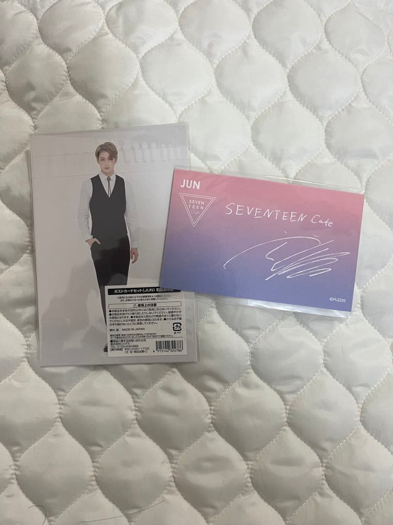 SEVENTEEN ジュン ポストカード セブンティーンカフェ - メルカリ