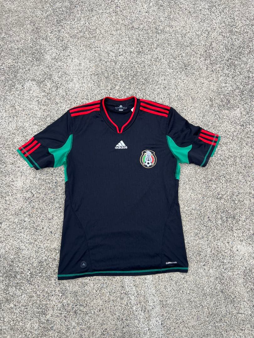 adidas メキシコ代表 ゲームシャツ サッカーシャツ 黒 激レア - メルカリ
