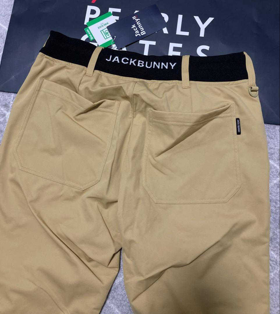 新品 パーリーゲイツ ジャックバニー エアシャット裏フリース防風パンツ(4)M エアシャット裏フリース 防風ロングパンツ(ロングパンツ)|Jack Bunny