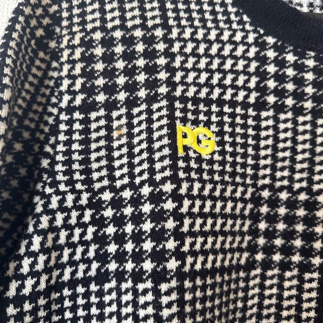 PEARLY GATES チェック柄セーター - メルカリ