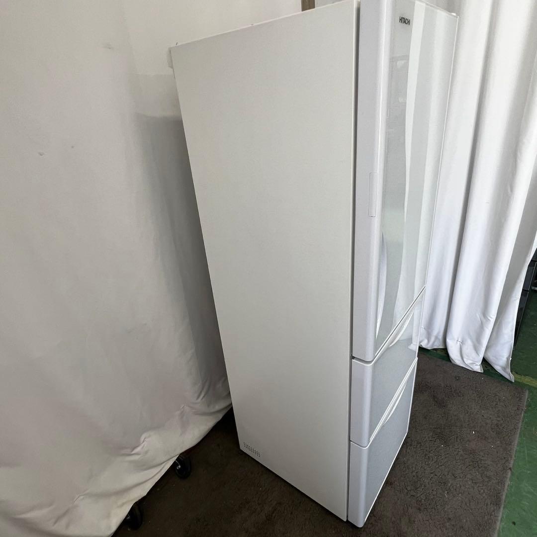 K859⭕️冷蔵庫 日立 スリム 300-400ℓ 大型 中古 安い 設置無料 - メルカリ