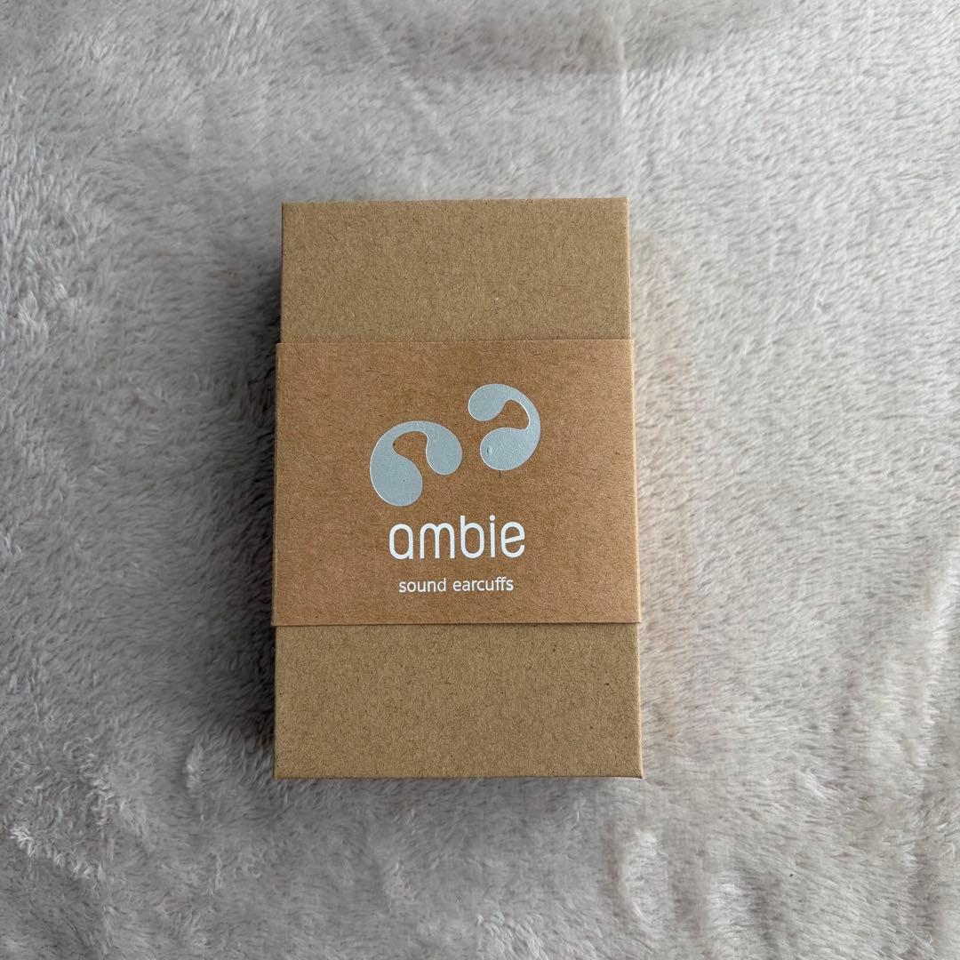 ambie ワイヤレスイヤホン AM-TW01LTC Latte - メルカリ