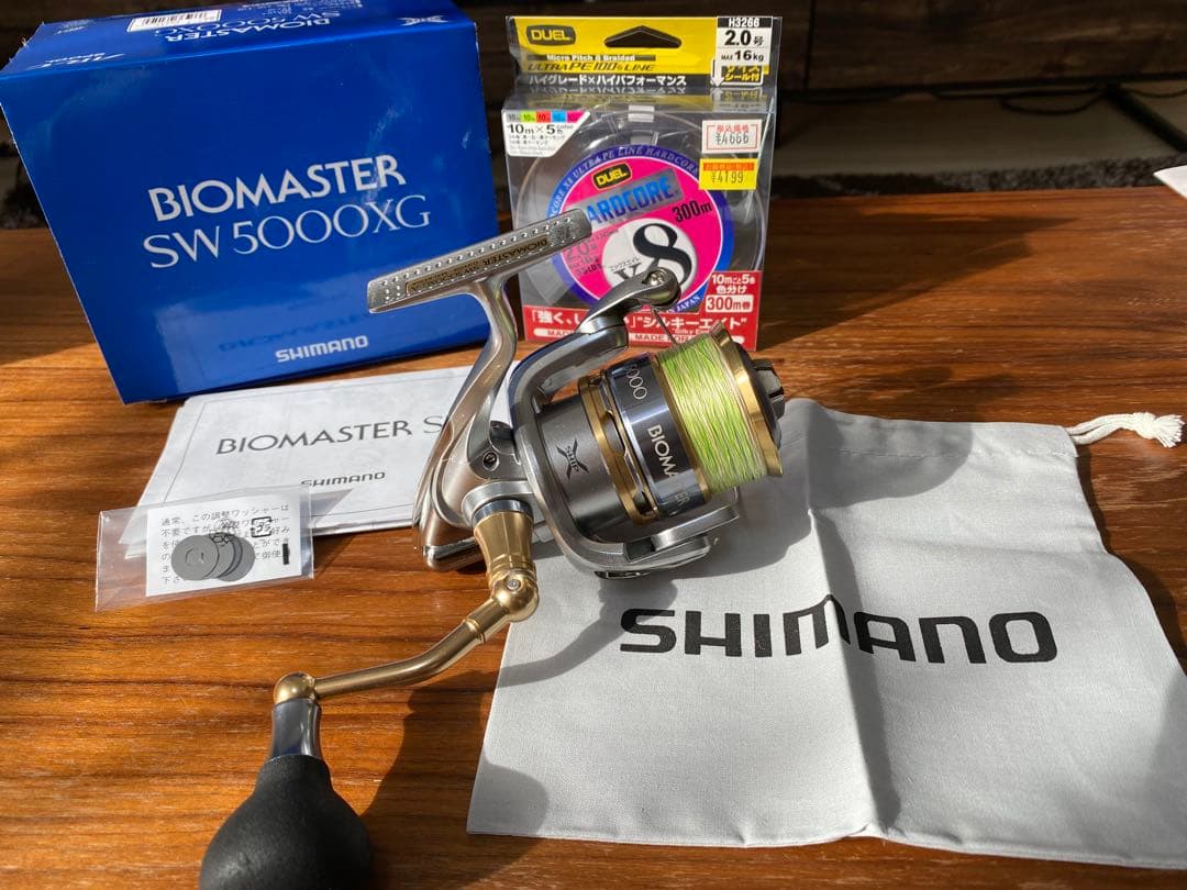 SHIMANO BIOMASTER SW 5000XG スピニングリール シマノ バイオマスターSW 5000XG スピニングリール - 最安値・価格比較