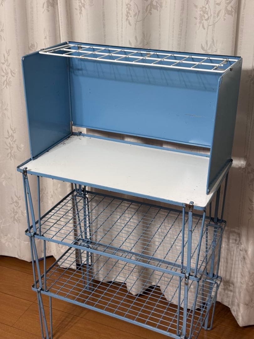 HAGO ハゴ ヴィンテージ キャンプキッチン キッチンラック - メルカリ