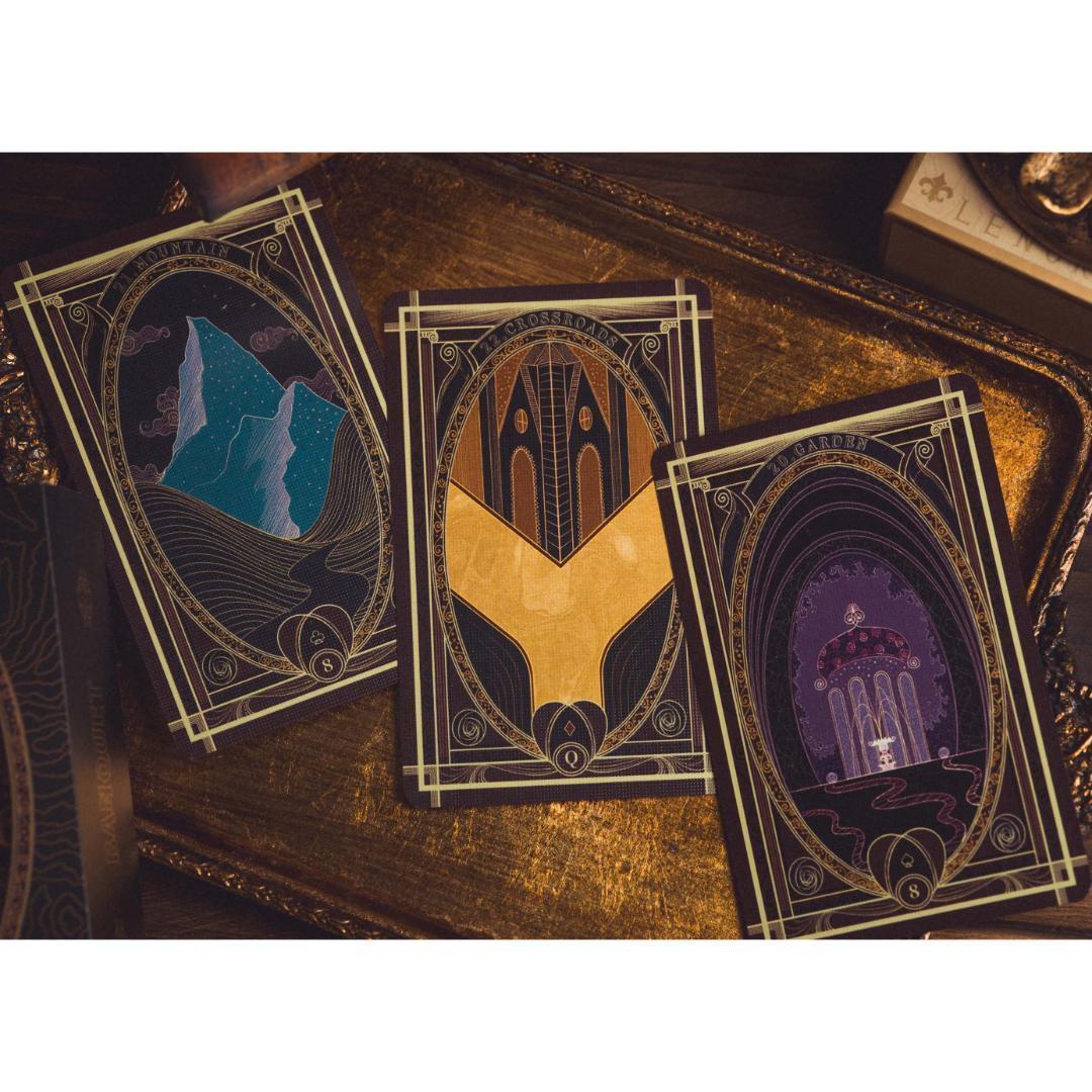 正規品ルノルマンカード】ヴィンテージ＆エレガンスな夜会を描く美麗