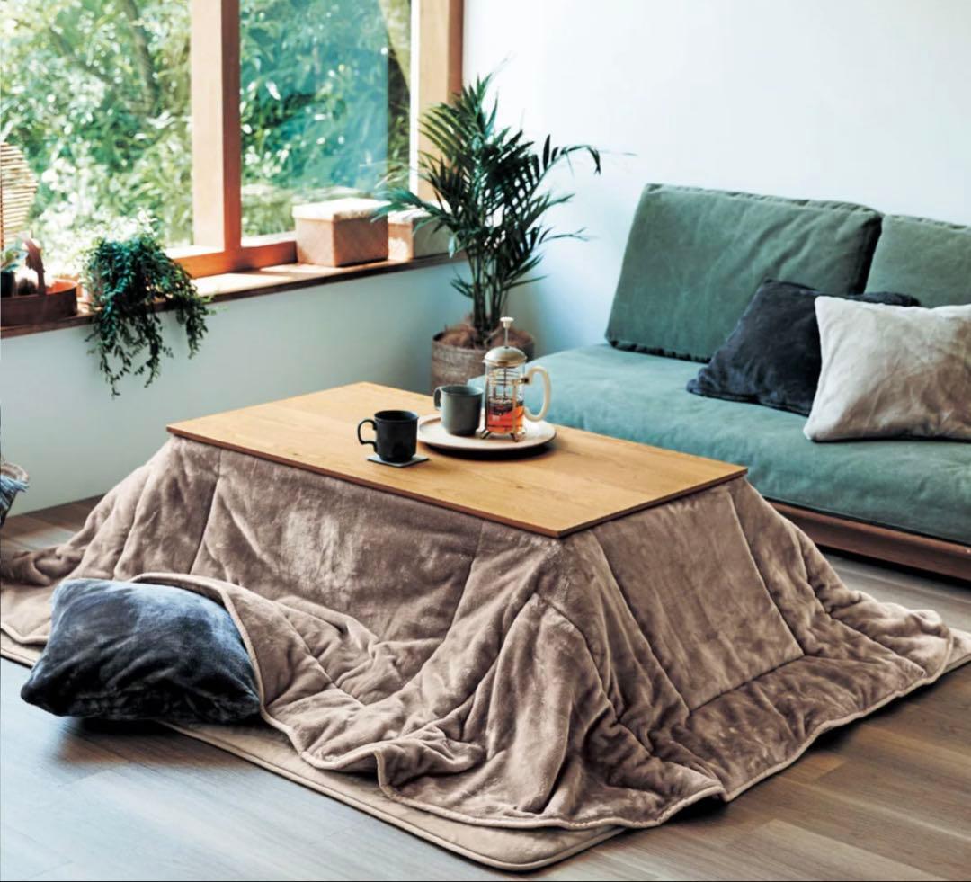 完売品 ベルメゾン グータラグ ダブルコーナーローソファーセット小