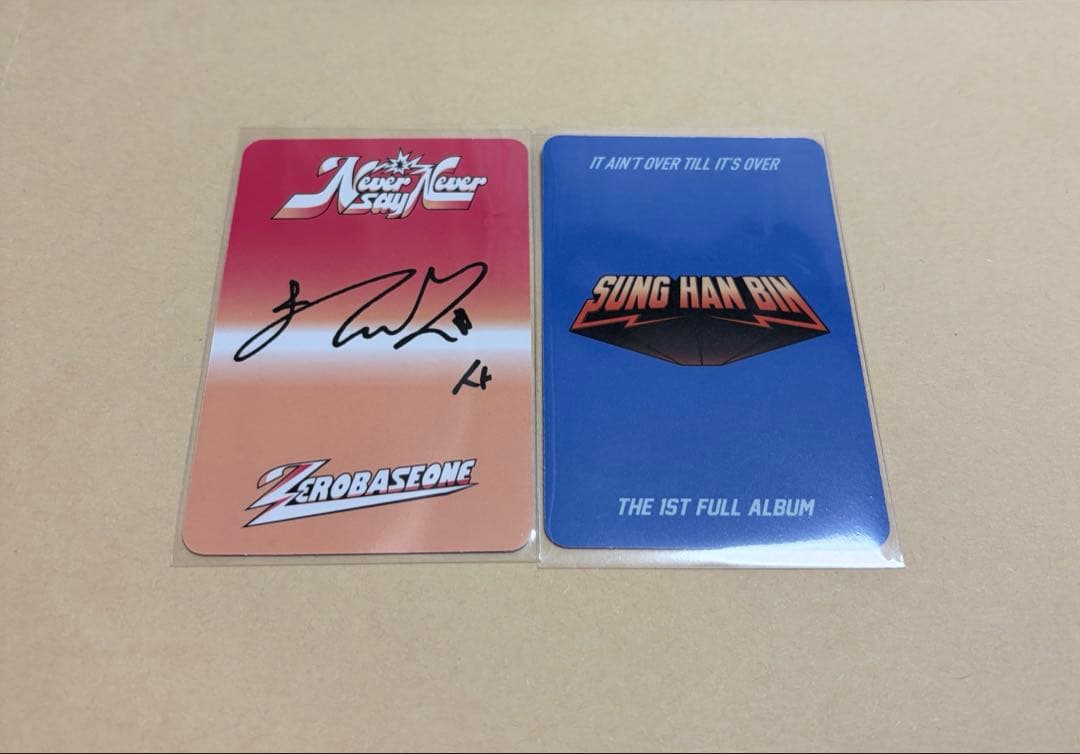 zb1 ハンビン never say never トレカ セット - メルカリ