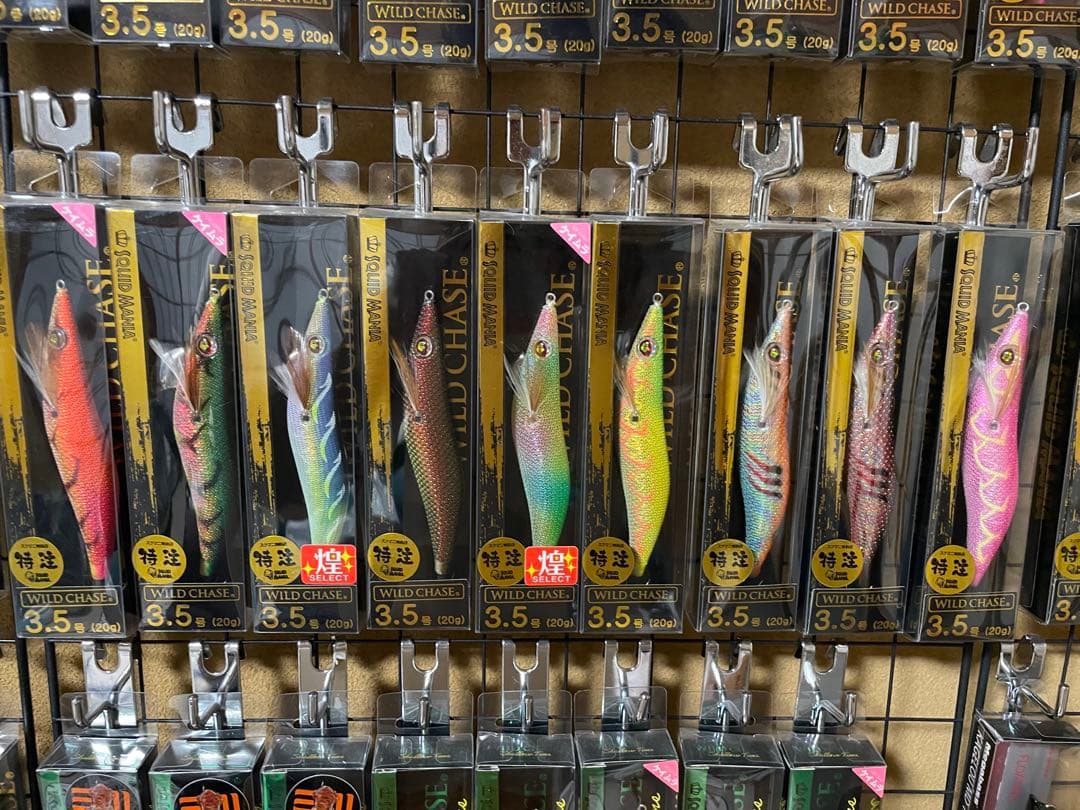 WILD CHASE 3.5号 エギ　9本セット SQUID MANIA（スクイッドマニア） WILD CHASE ワイルドチェイス 3.5号