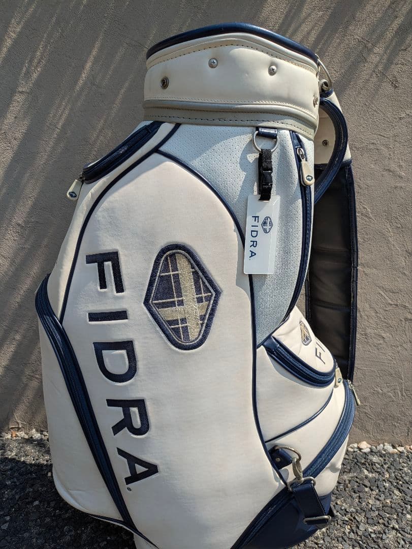 フィドラ大型キャディバッグ中古メンズFIDRAゴルフクラブバッグ