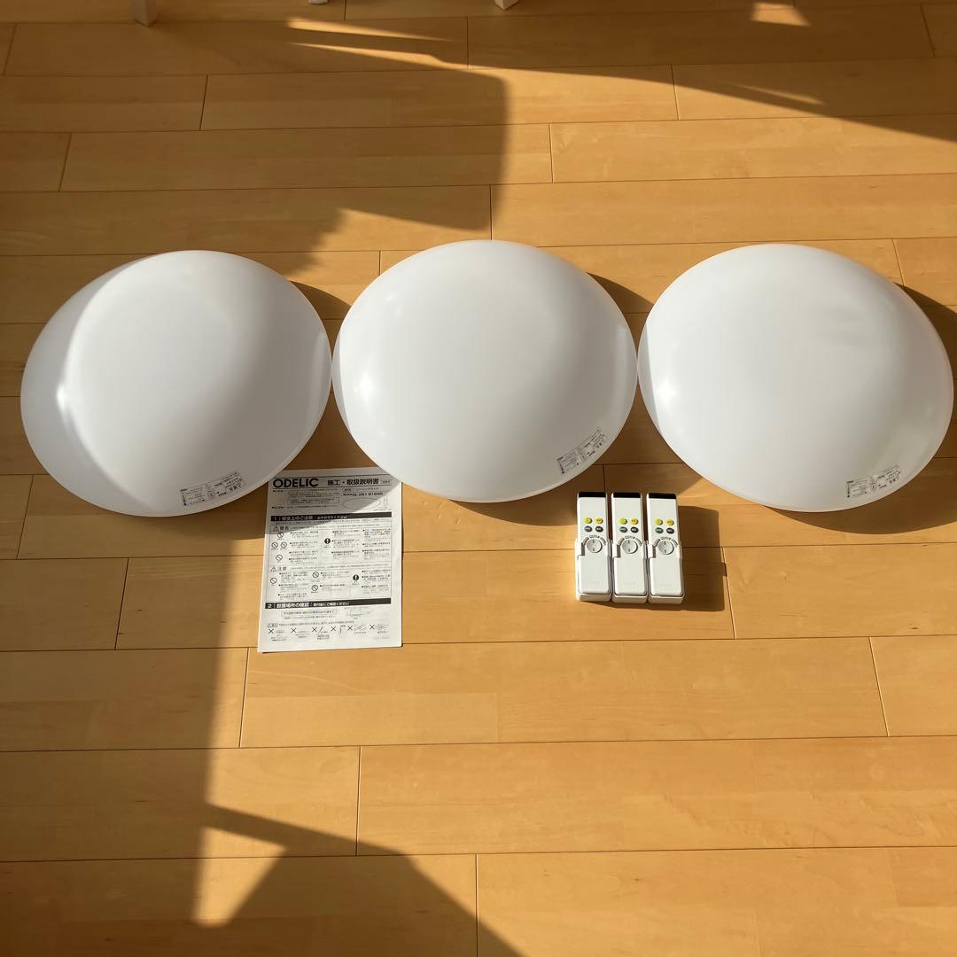 オーデリック シーリングライト OL251816NR 3個セット シーリングライト OL251816NR [6畳 /昼白色 /リモコン付属