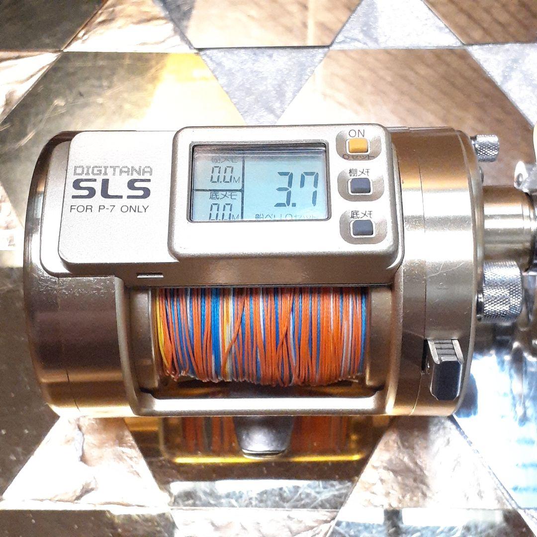 シマノ カルカッタ デジタナSLS 3000 船用 タイラバ ベイトリール 美品